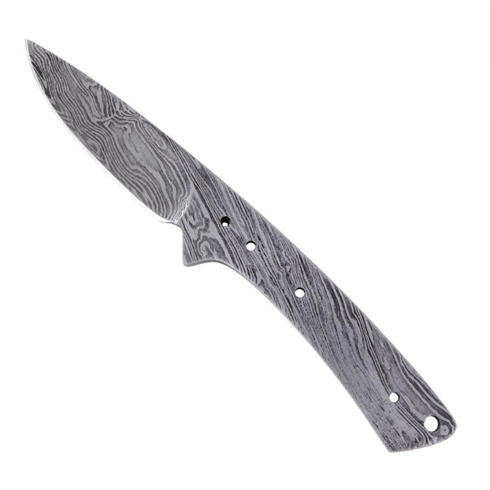 Flachangel-Klingenrohling, Damaskus Firestorm