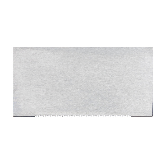 DICTUM® Serrated Scraper for Bowmakers, Serrated Scraper Blade