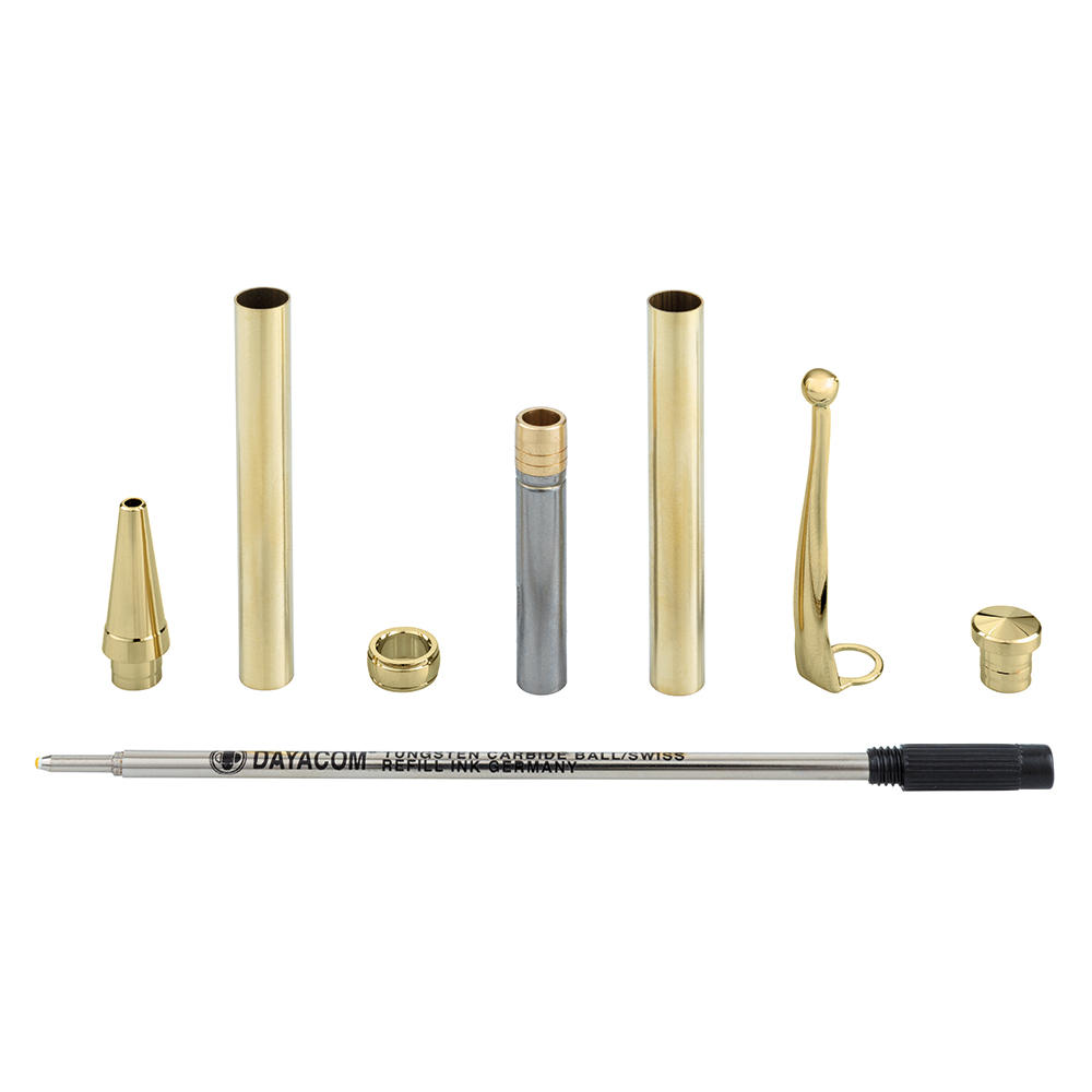 Ballpoint Pen Set Olympia, Gold, 5 Pieces