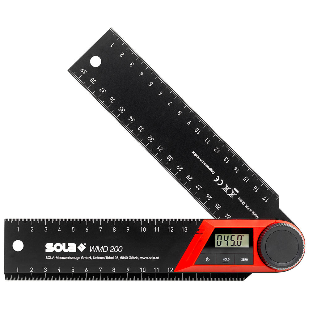 Sola® WMD 200 Digital Protractor 