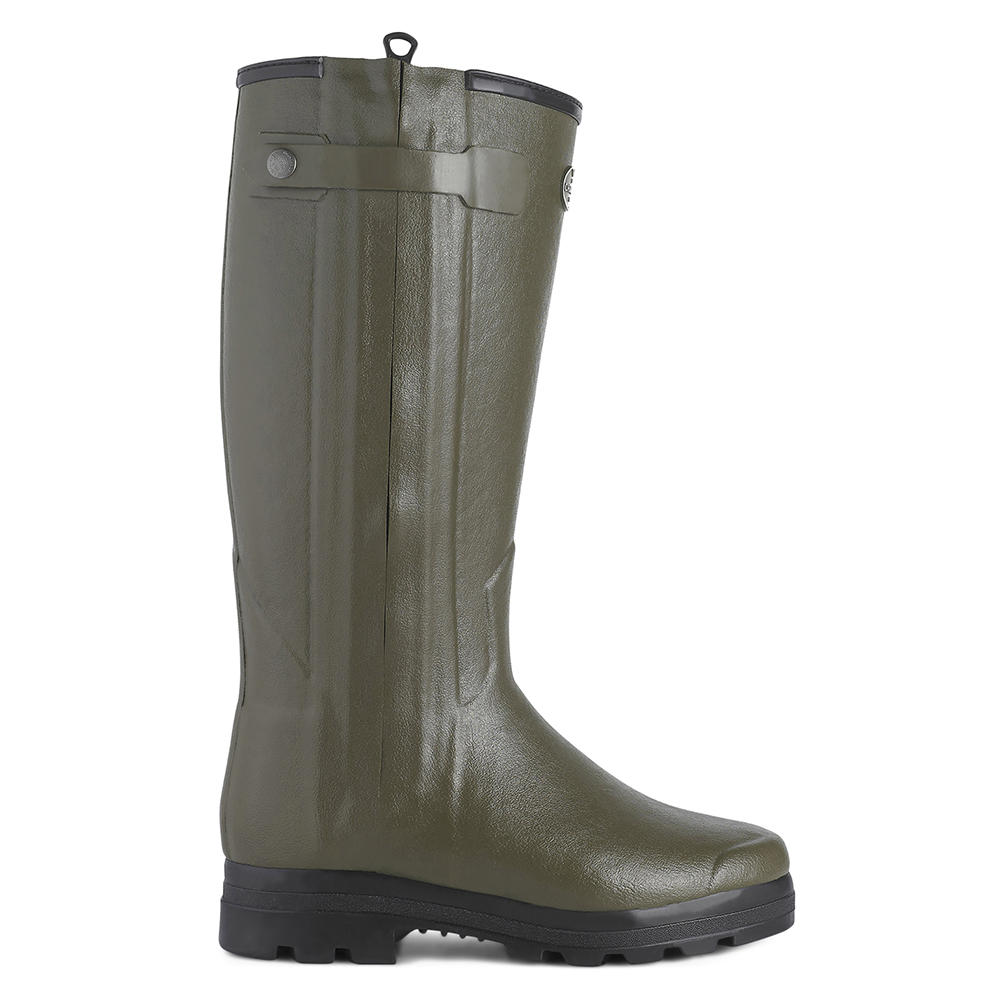 Le Chameau »Chasseur« Men's Rubber Boots, Wool Lining
