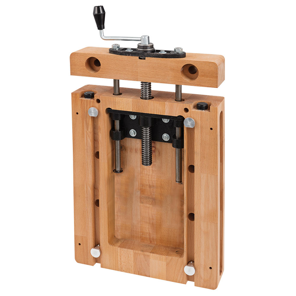 Morsa a manovella smontabile, lunghezza del pannello 470 mm