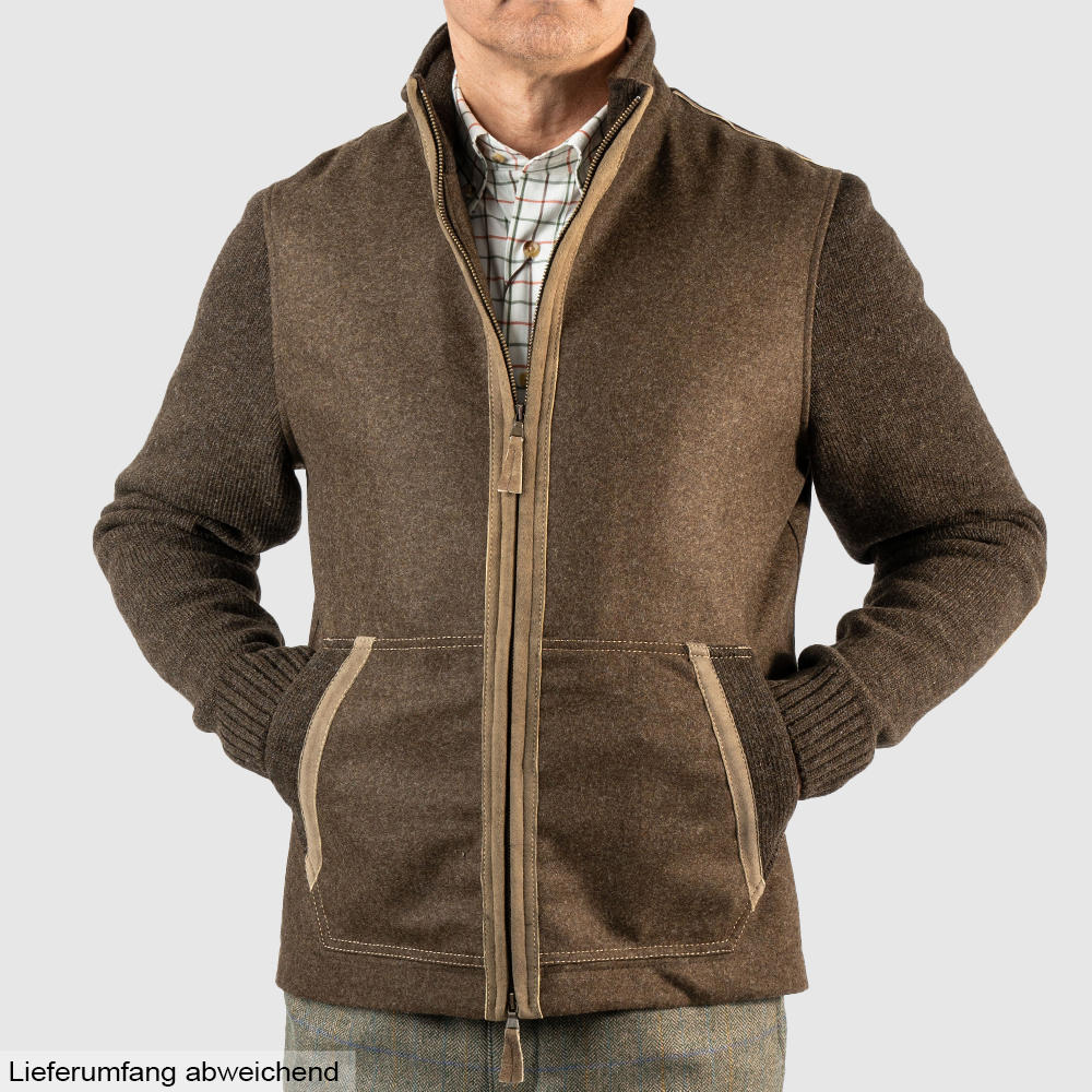 Herren Loden/Strick-Jacke Franko