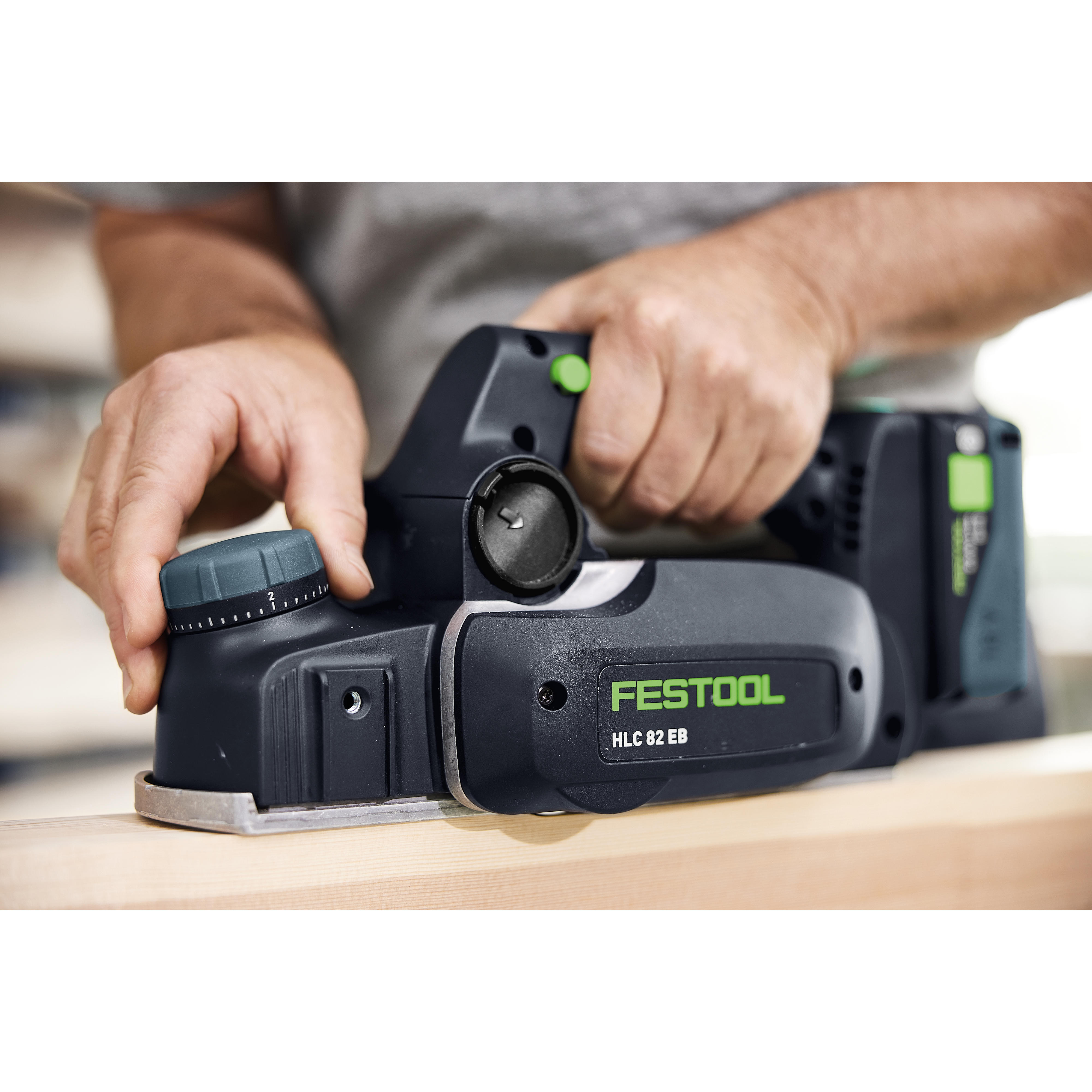 Pialletto a batteria Festool HLC 82 EB-Basic-Set