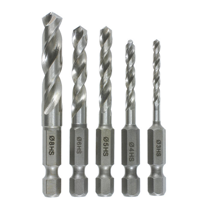 Fisch® Bit Metal Drill, 5-Piece Set