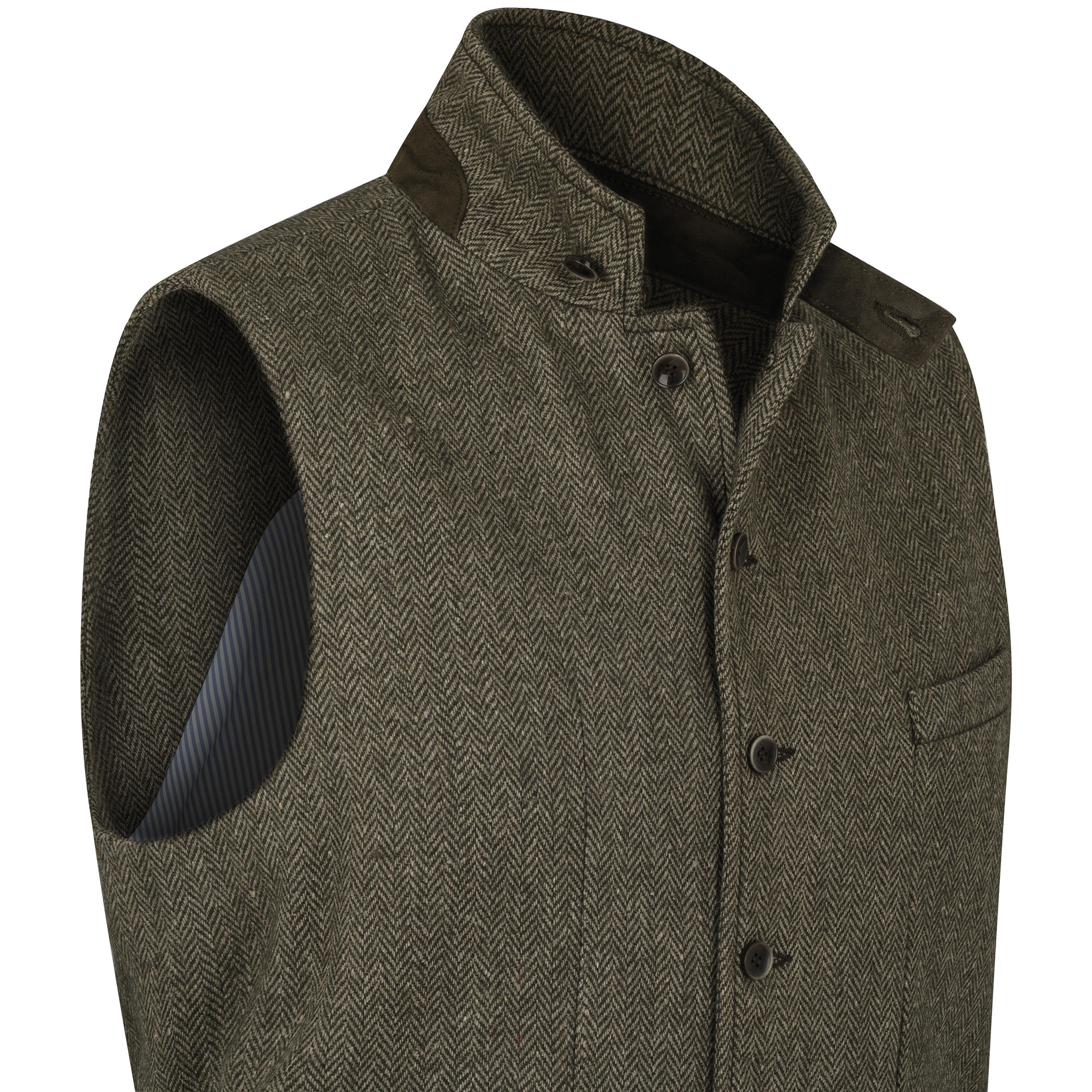 Gilet da uomo » Dandy«, tweed