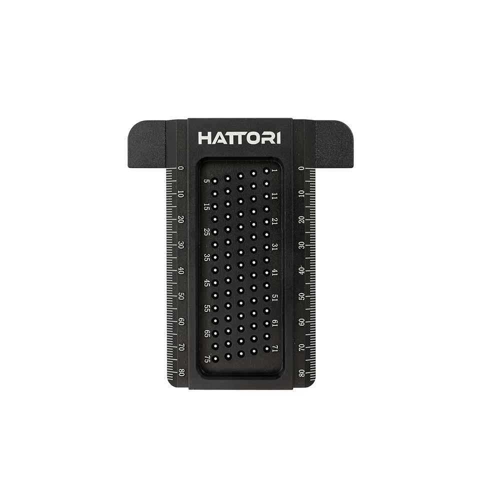Hattori® Präzisions-T-Anschlaglineal, 80 mm
