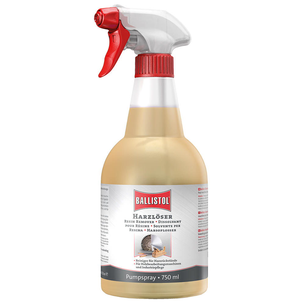 Dissolvant à résine, vaporisateur à pompe, Ballistol® 750 ml