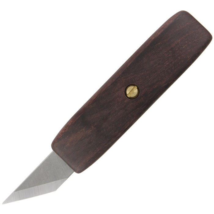 Couteau de sculpture Pfeil®, poignée en bois précieux, largeur de lame 19 mm