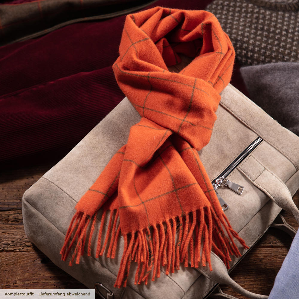 Sciarpa Laksen »Woodland«, arancione/verde