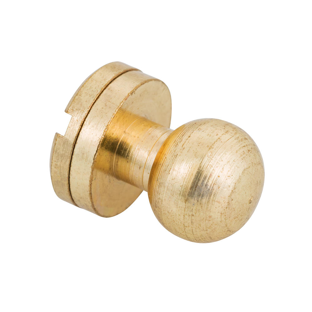 Ivan® Button Stud, Head Screw Rivet 7 mm, Brass