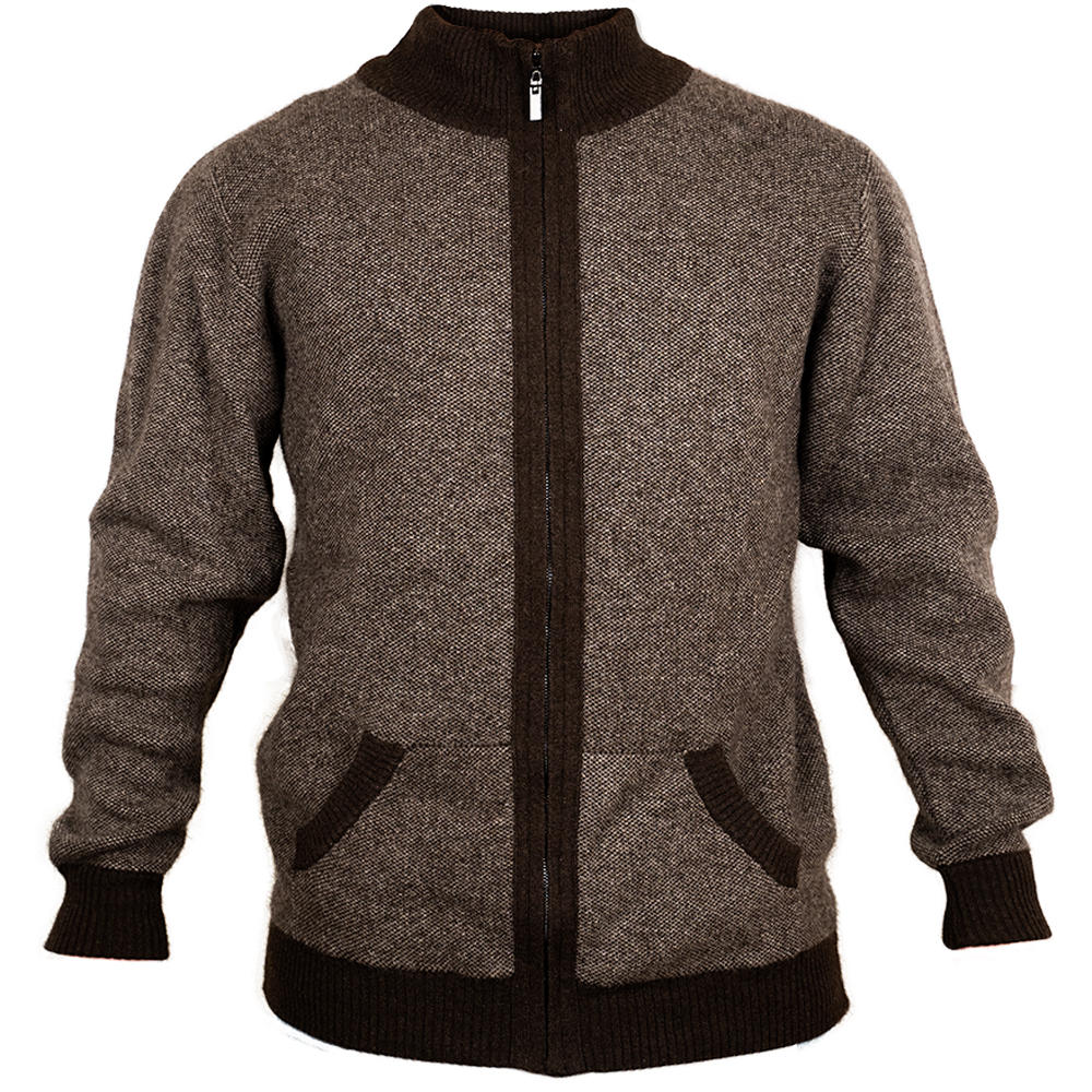 Cardigan en laine de yak