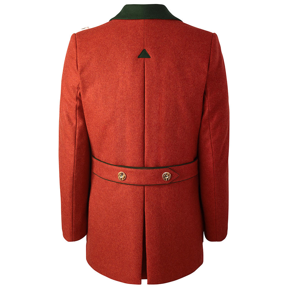 Damen Loden-Jagdjacke, orangerot