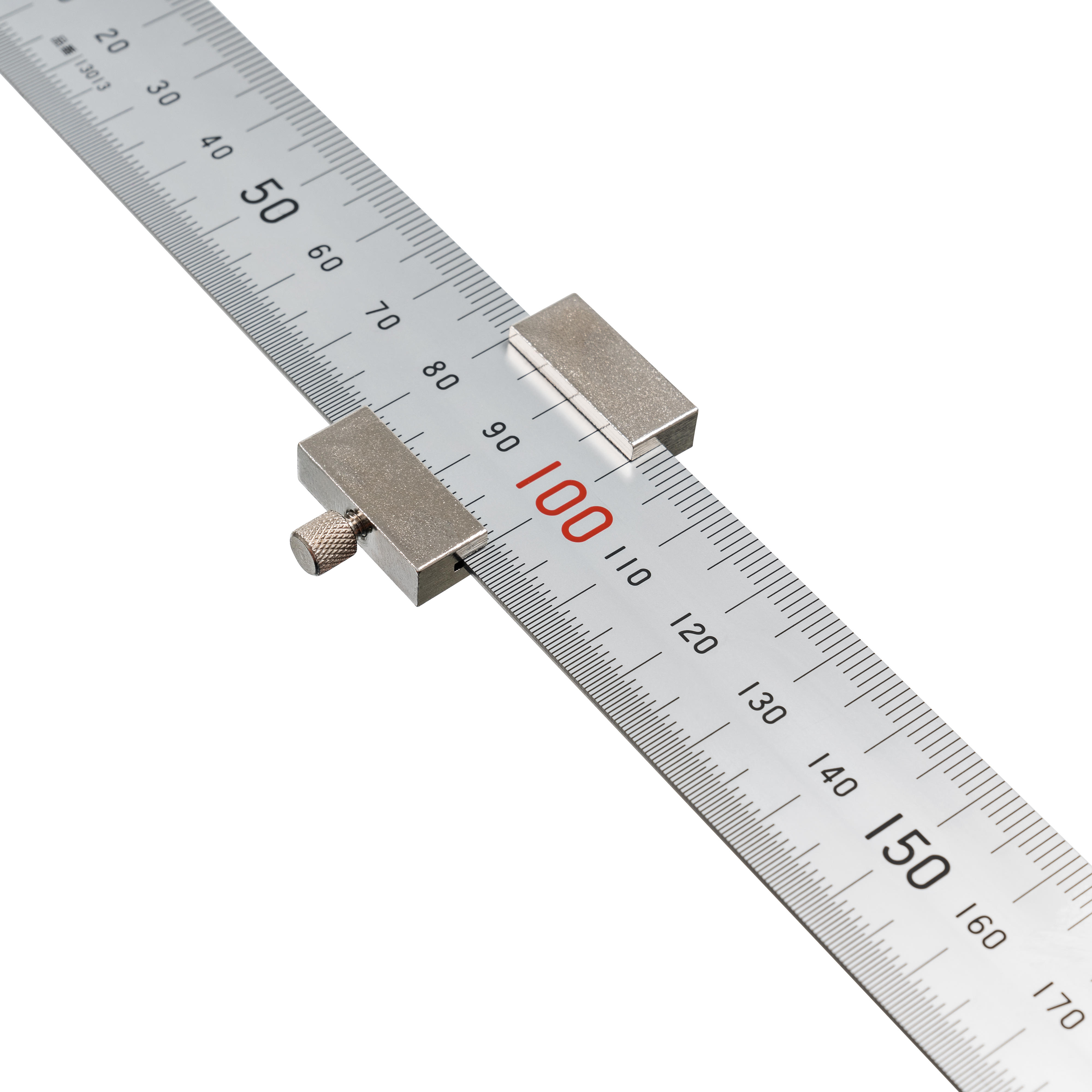 Shinwa® Präzisionslineal inkl. Anschlag, 300 mm