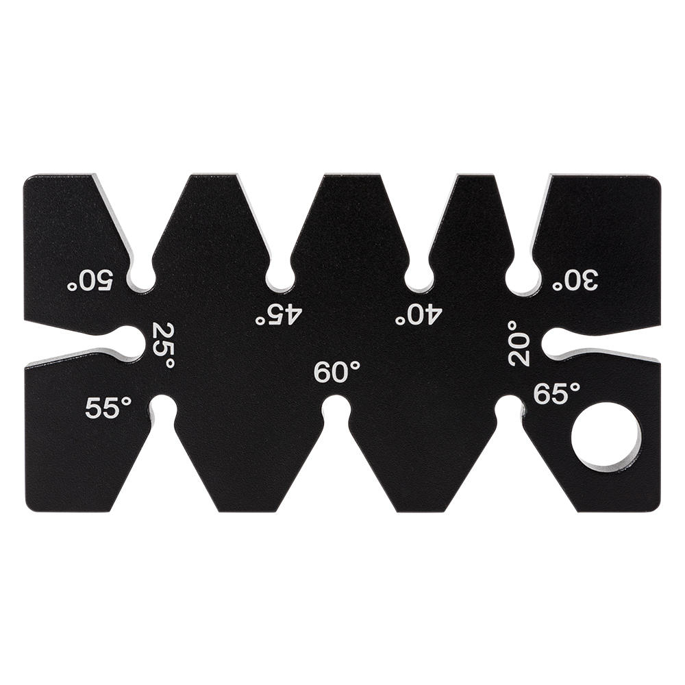 Calibre d’angle de coupe