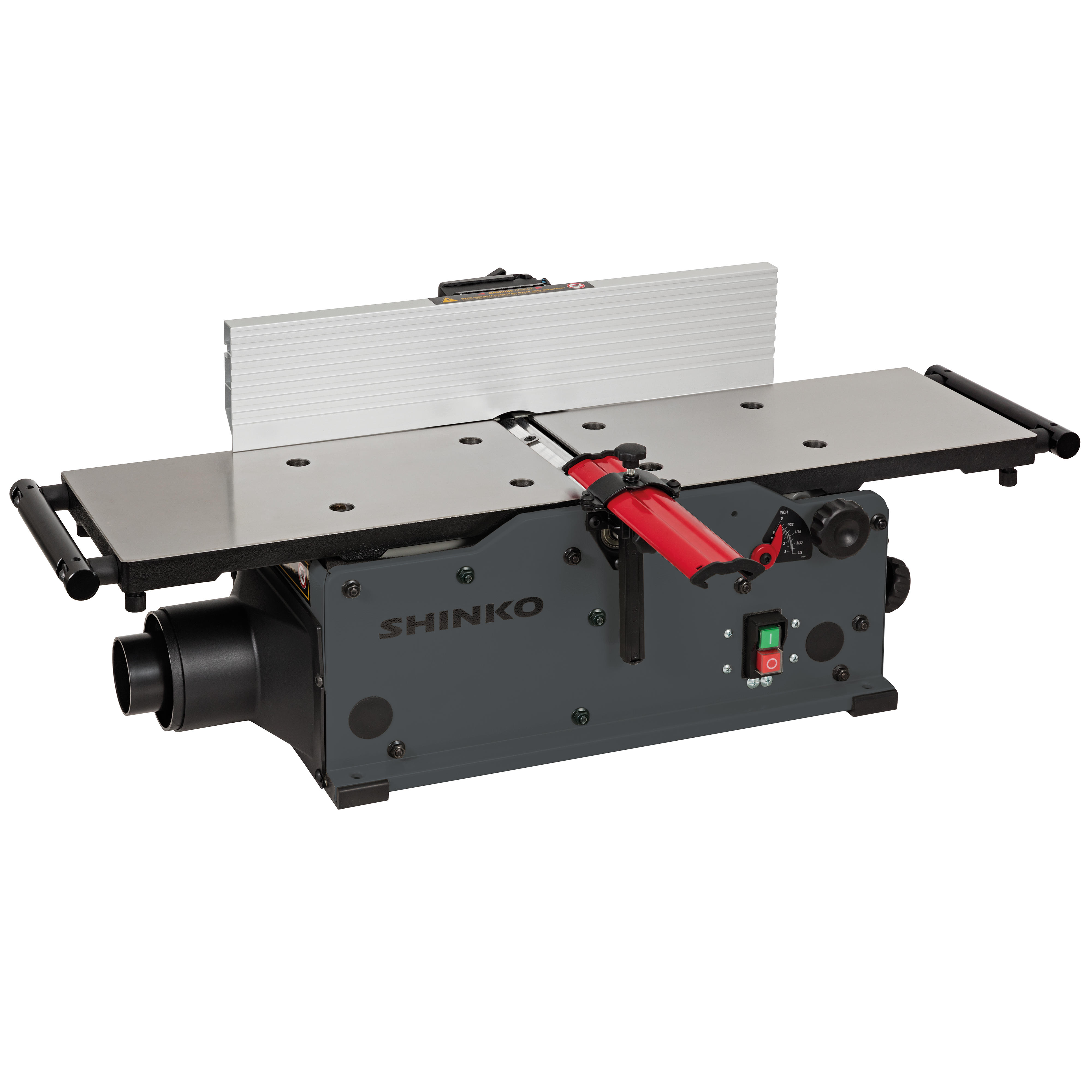 Shinko® Abrichthobelmaschine AH200s, Tische aus Gusseisen