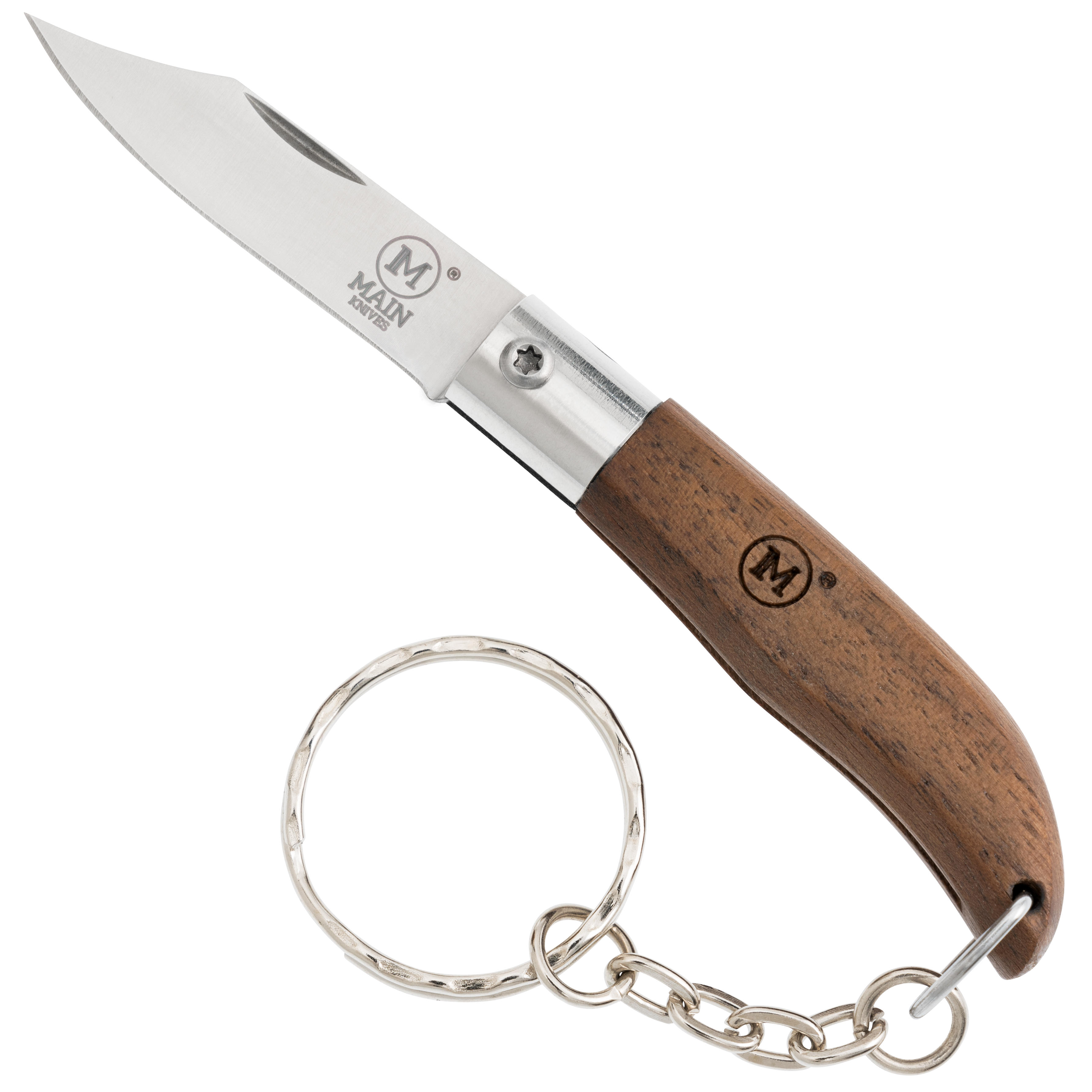 DICTUM®/MAIN Klappmesser mit Schlüsselanhänger