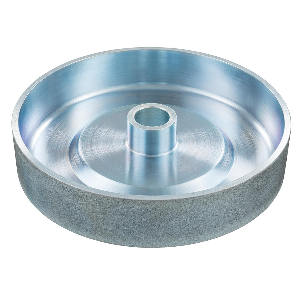 DICTUM® CBN-Schleifscheibe Black Crystal, Ø 250 mm, Umfangsbeschichtung, B54