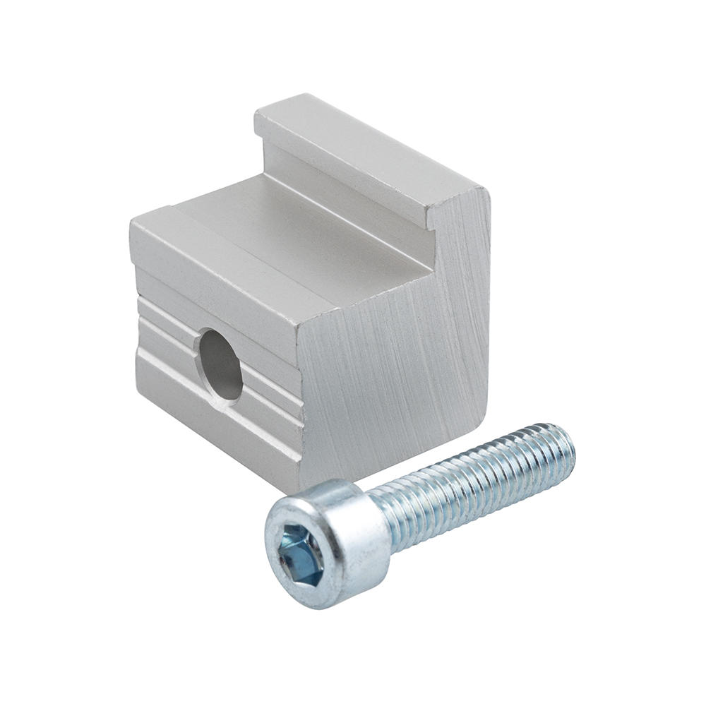 Raccordo a croce per profilo in alluminio 40 x 40 mm