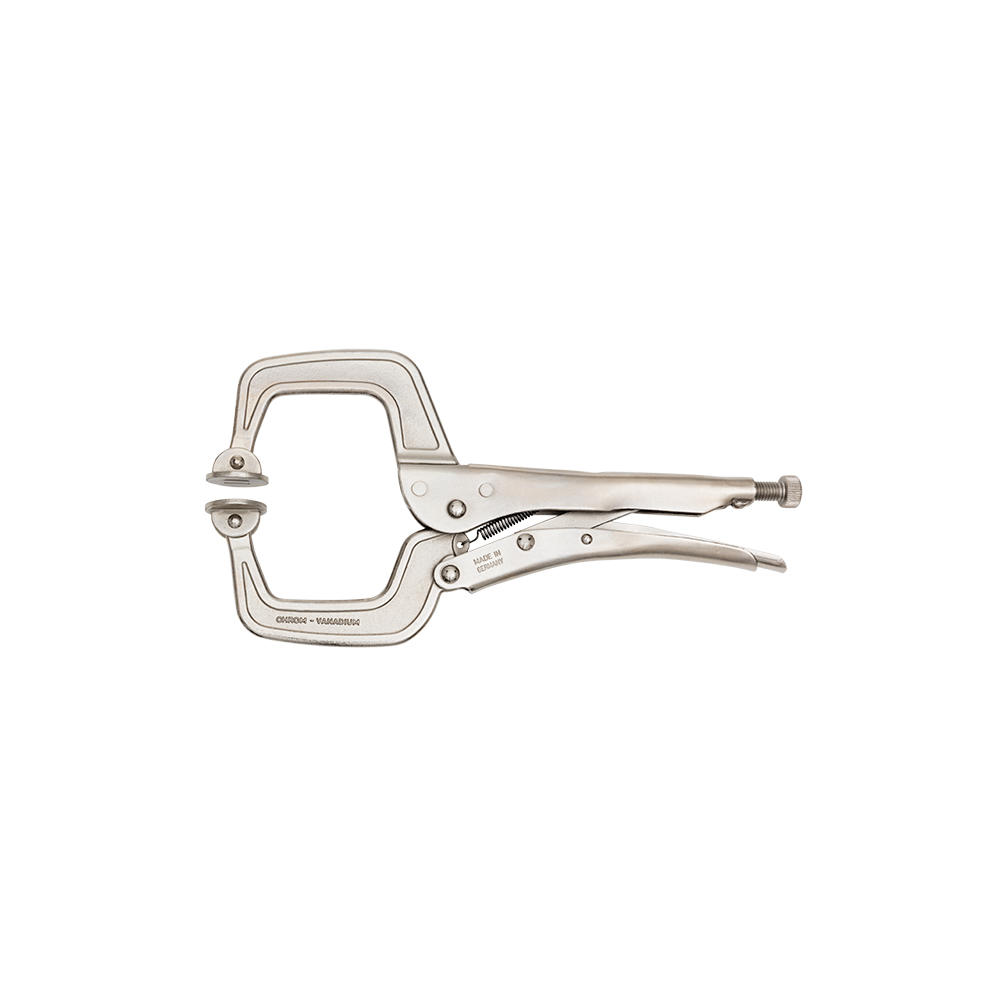 Einhand-Spannzwinge, C-Clamp, Ausladung 90 mm, Spannweite 100 mm