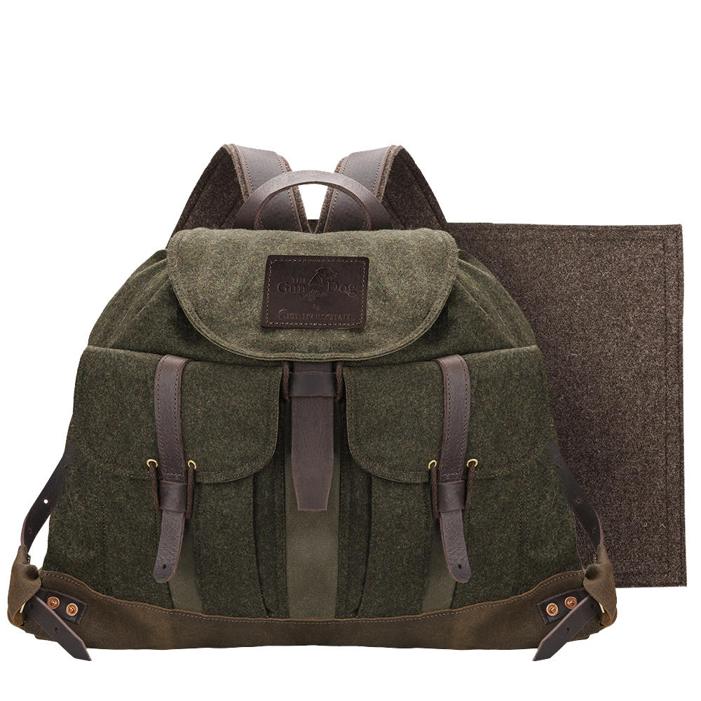 Sac à dos de chasse en loden » Wildspitz «, vert