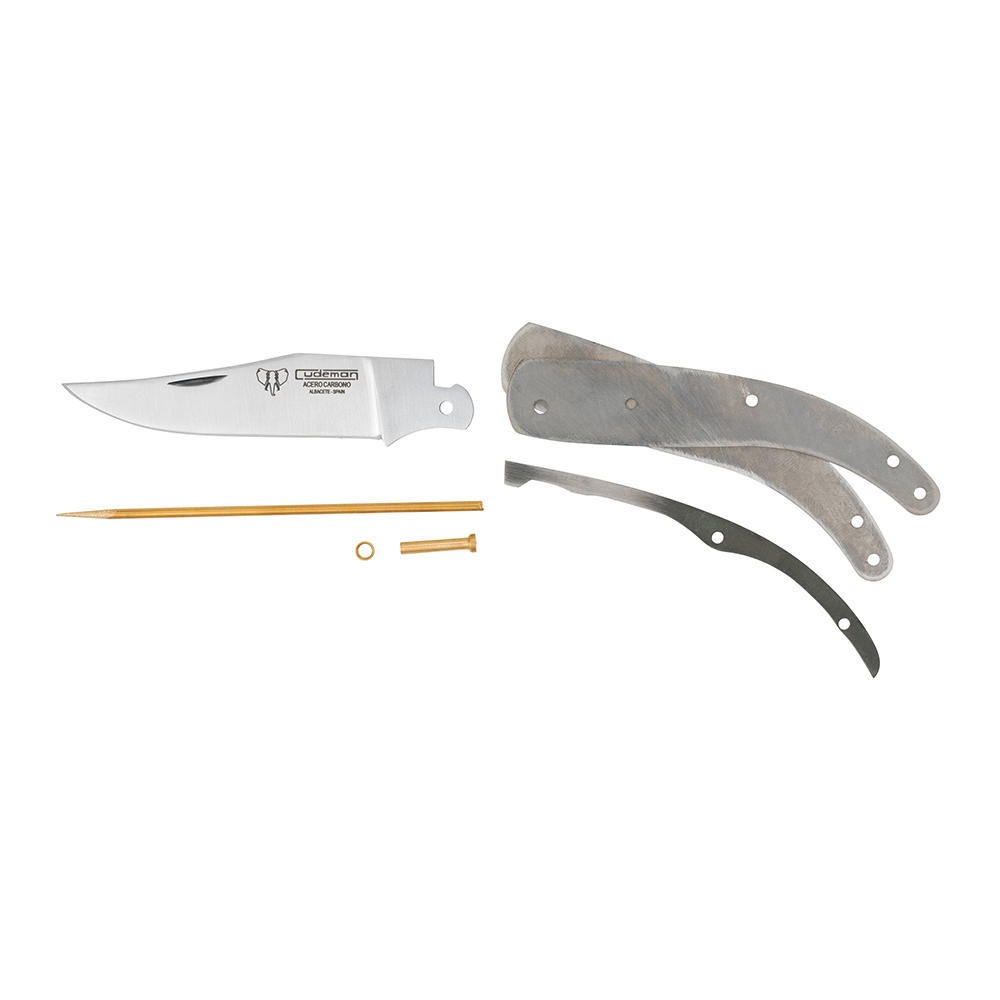 Set di assemblaggio per coltello a serramanico Cudeman »Carbono«