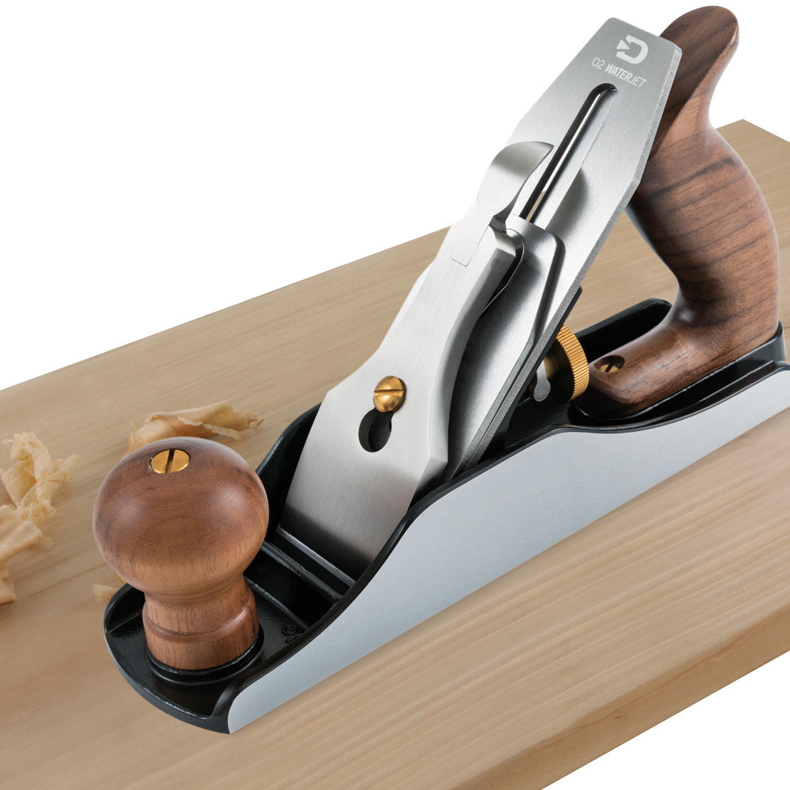 DICTUM® Smoothing Plane No. 4, O2 Waterjet