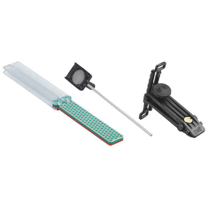 Sistema di affilatura DMT® Diafold® Magna-Guide™, set, 3 pezzi