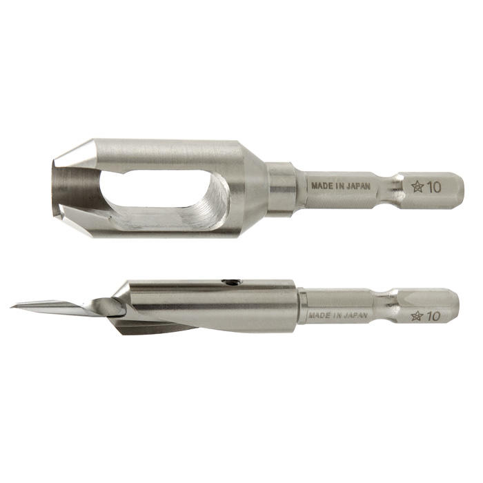 Star-M® Set de forets à chanfrein, 2 pièces, standard, Ø 4 x 12 mm