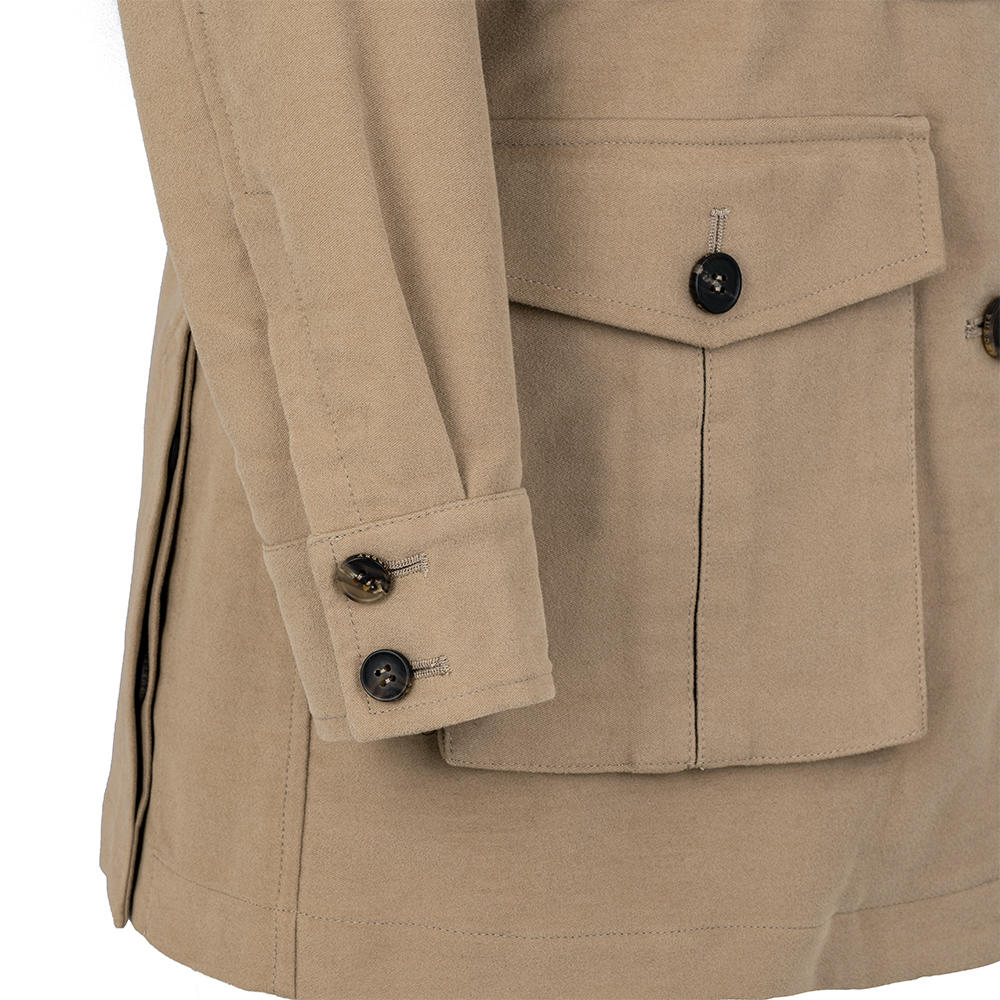 Purdey »Kingsley« Damen Safari-Jacke, sand
