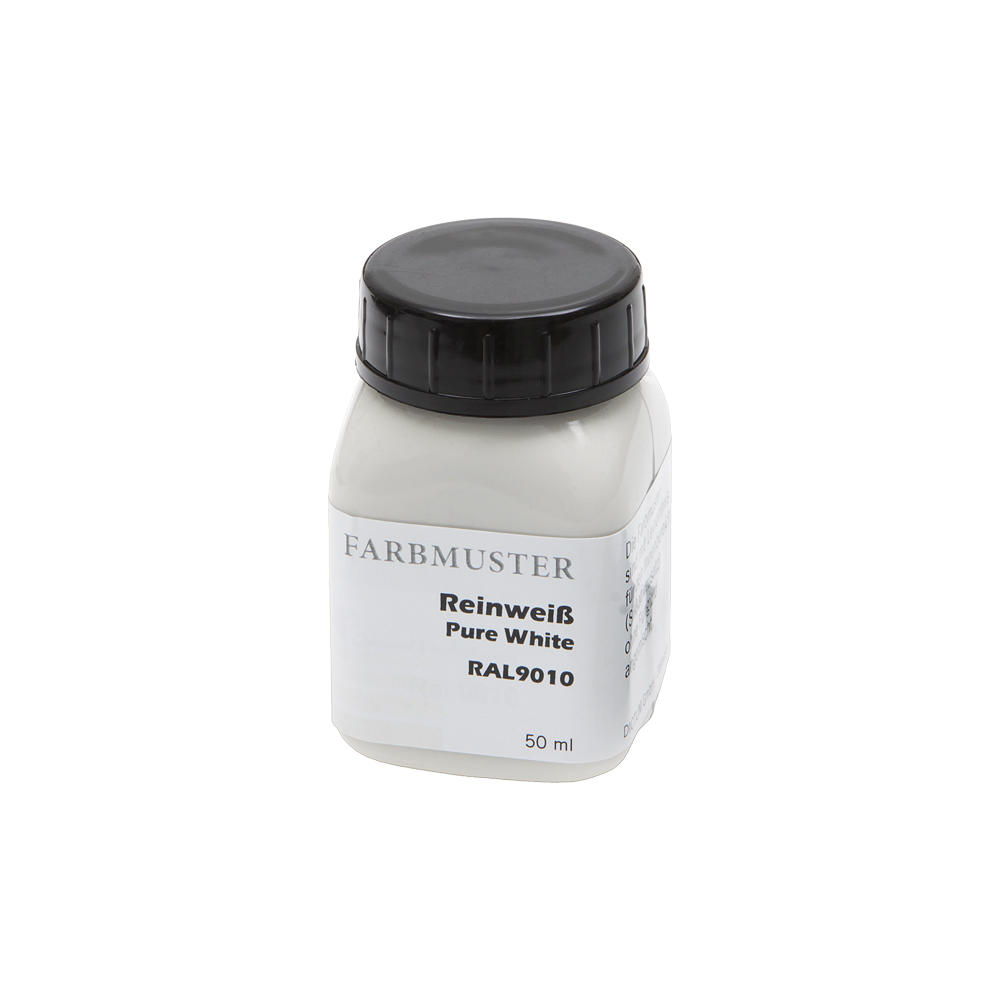 Colour Sample for Linseed Oil Paints, RAL9010 Pure White