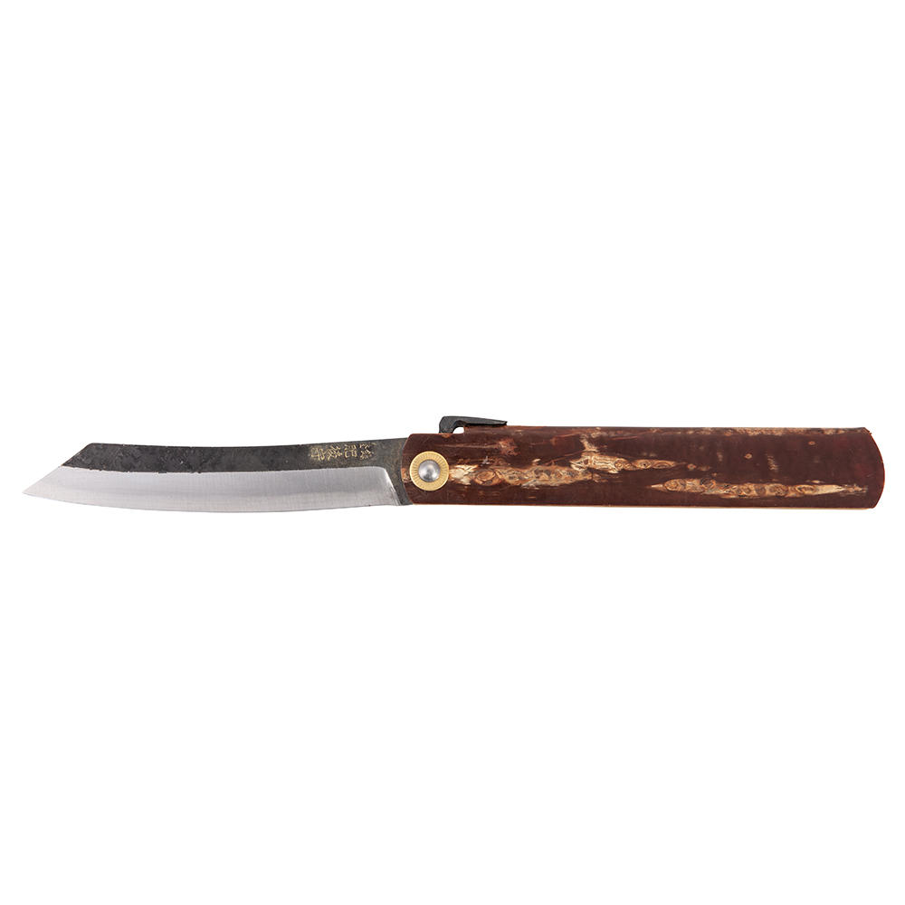 Higonokami »Kabazaiku«, Cherry Bark, Forged Skin, Large