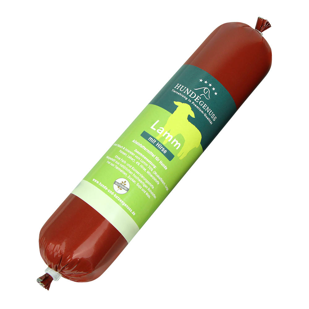 »Hundegenuss« Lamb with Millet, 6 x 850 g
