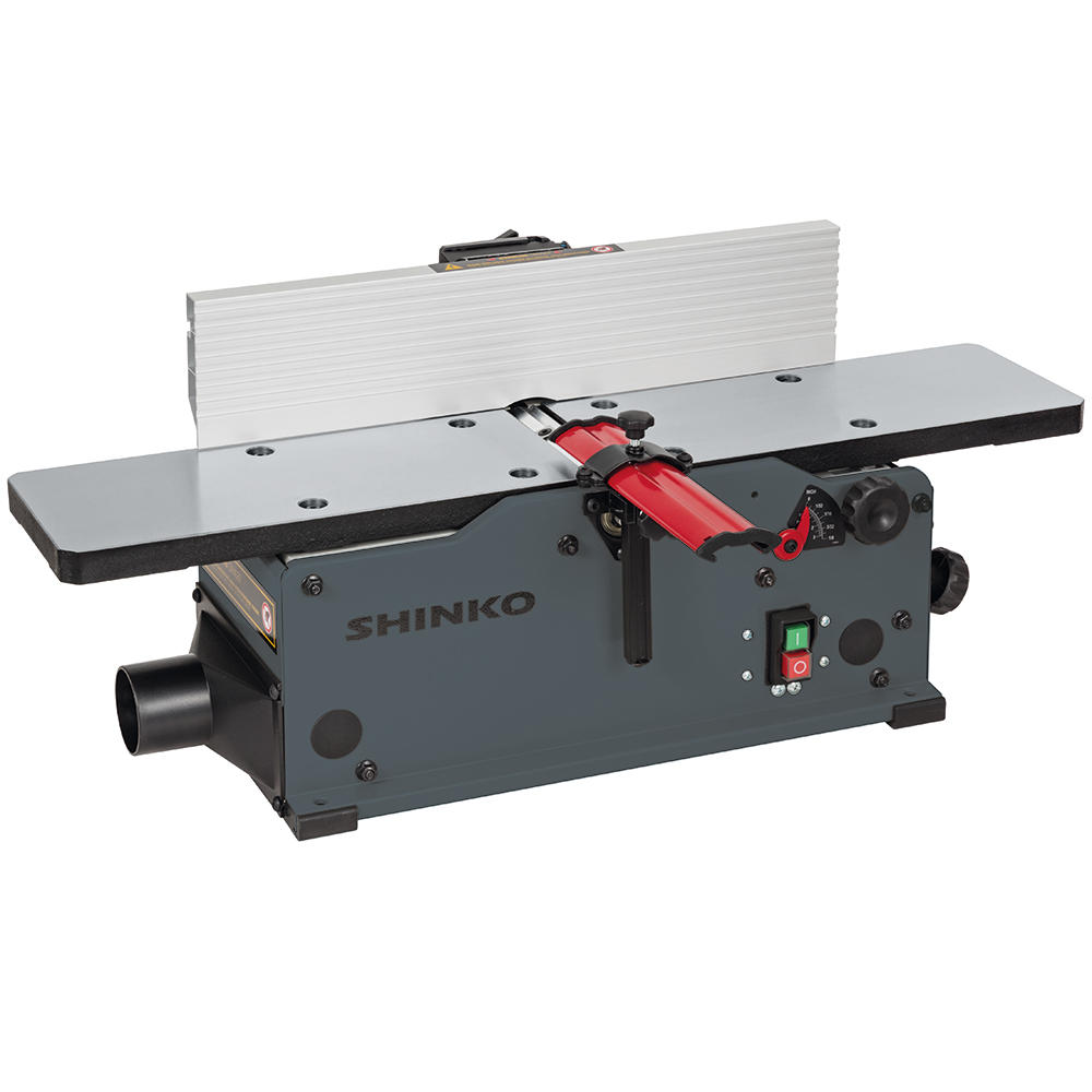 Dégauchisseuse Shinko® AH150, tables en fonte d'aluminium