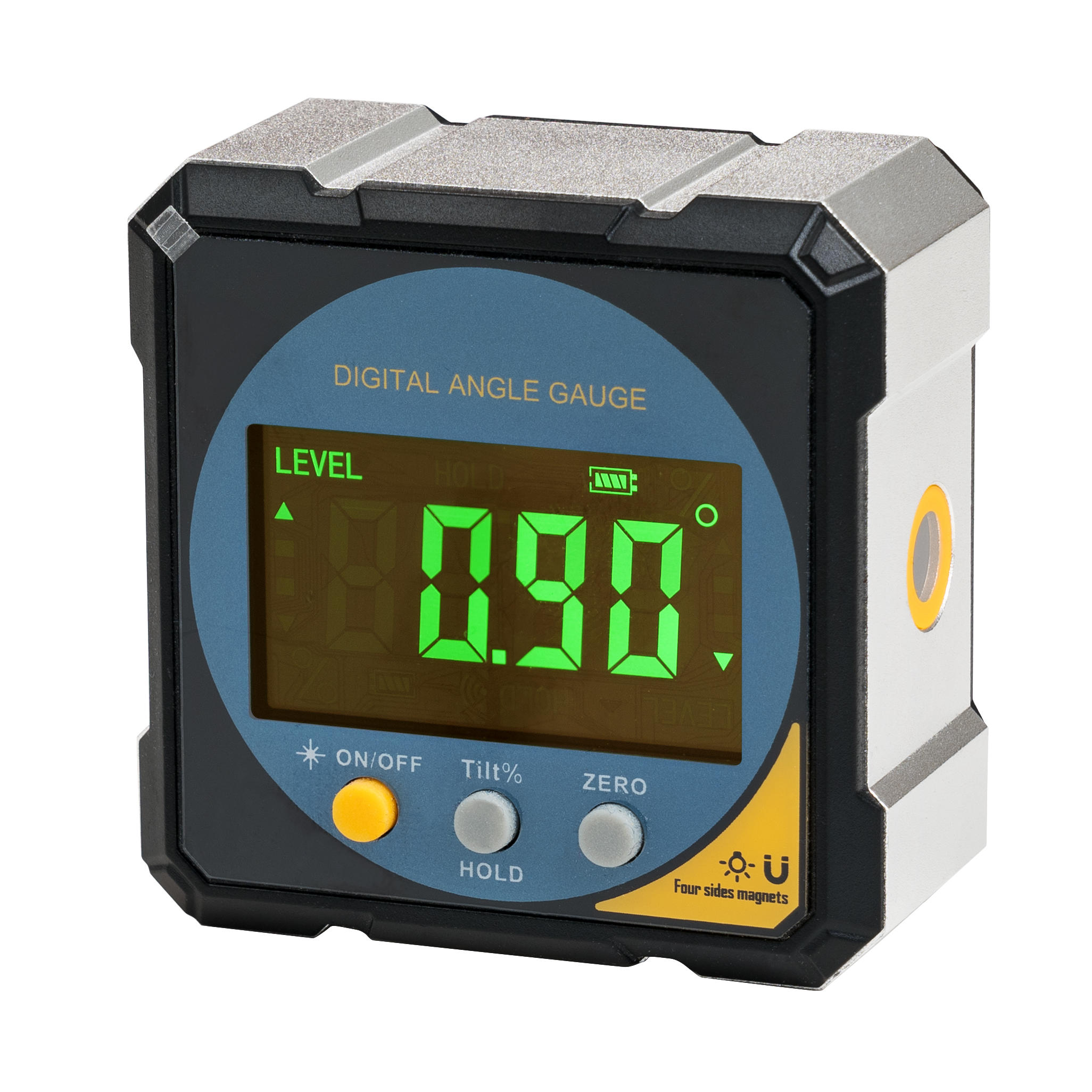 Digital Angle Gauge with Point Laser