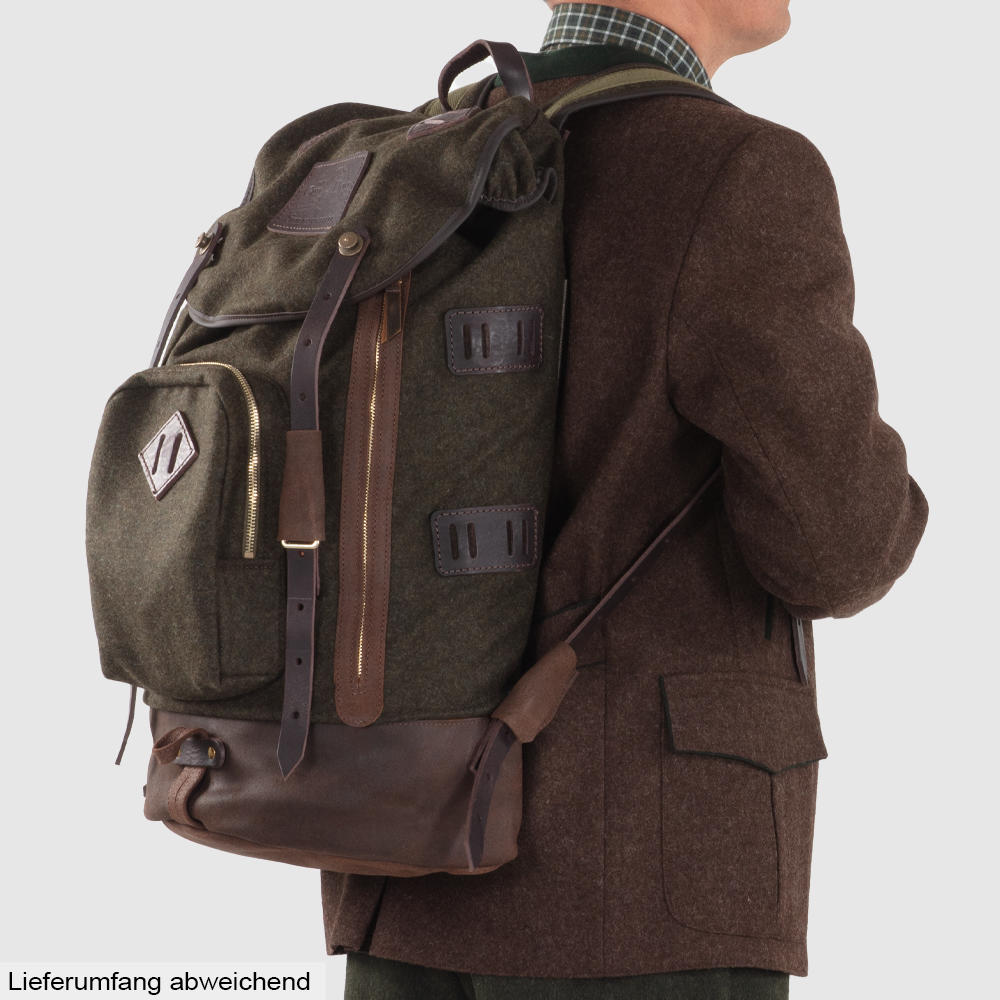 »Ortler« Loden Hunting Backpack, Green