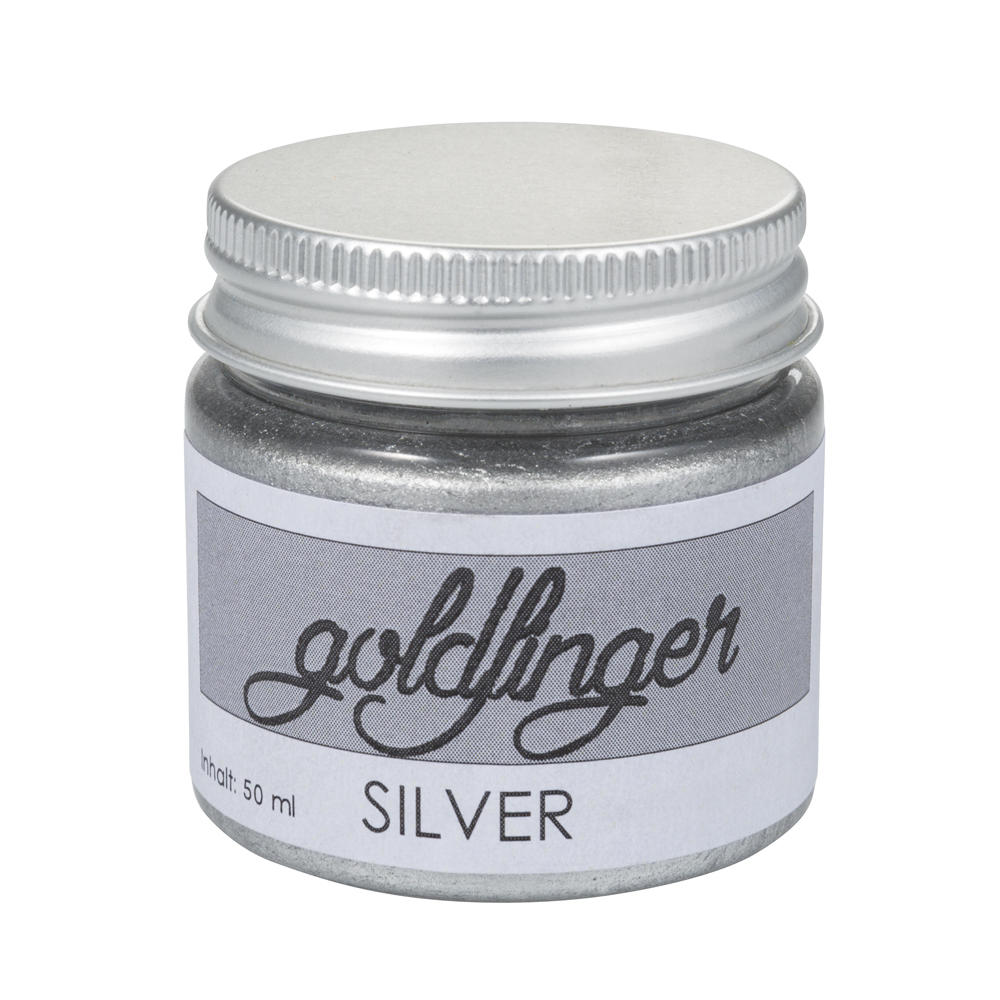 Goldfinger Metallic-Paste, silber