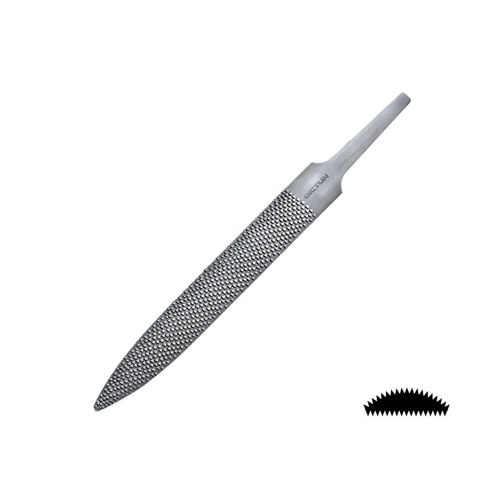 DICTUM® »Flat Cut« Precision Rasp, Cabinet, Cut 4, Cut Length 150 mm