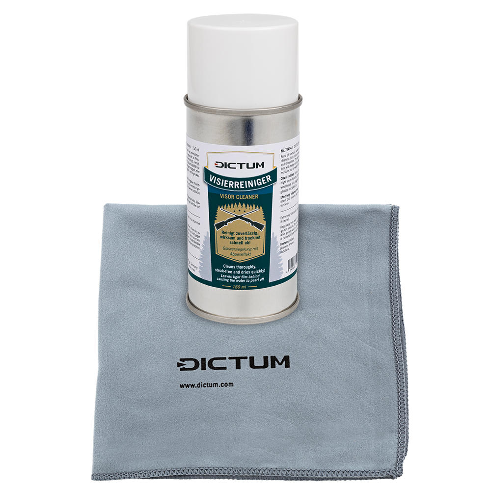 Schiuma detergente per visiera DICTUM®, 150 ml, set