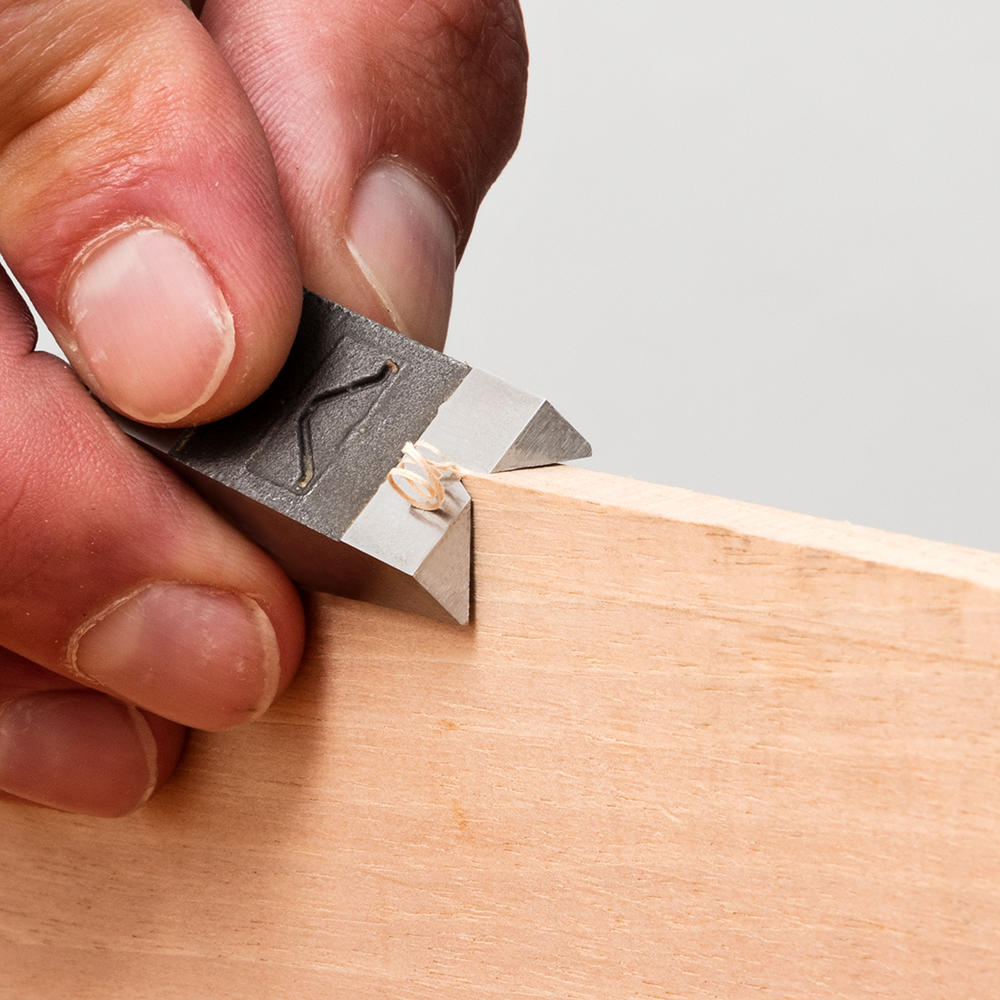 Hattori® Kanten-/Fasenhobel aus Metall, kompakt 