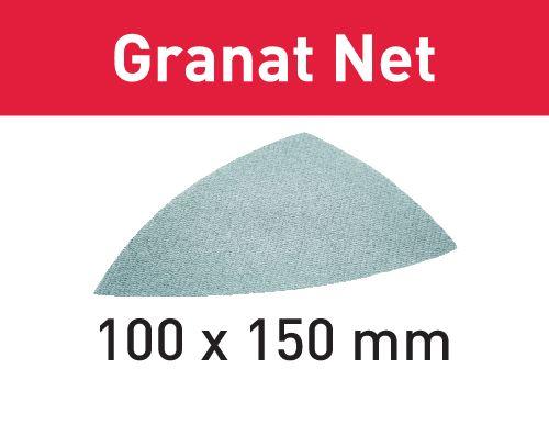 Festool Abrasivo a rete STF DELTA P80 GR NET/50 Granat Net, 50 pezzi