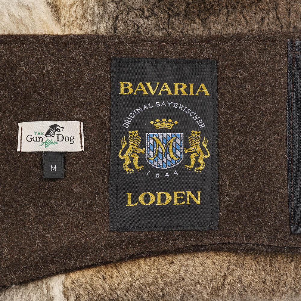 Kidney Belt, Sheared Red Fox/Loden