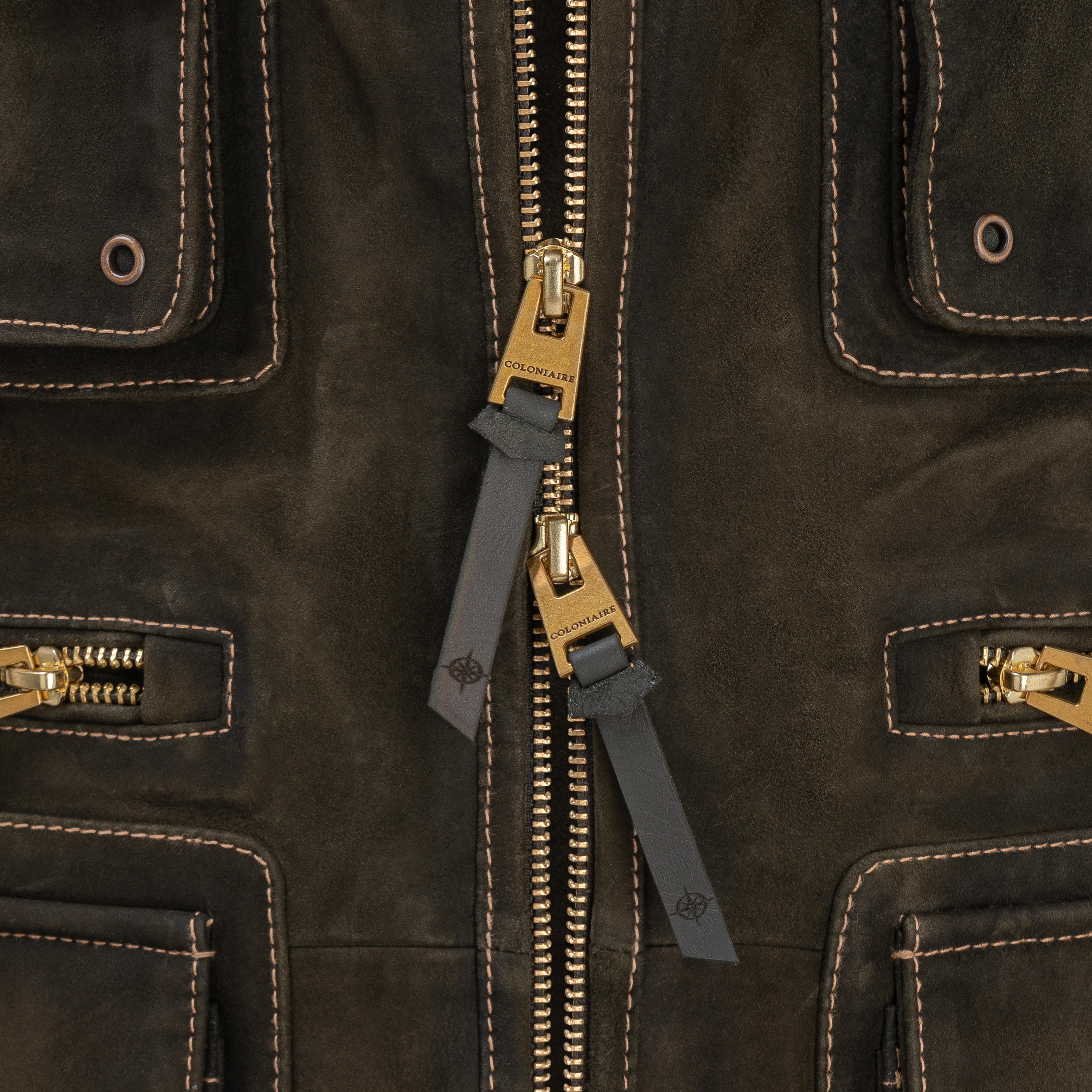»Pecheur« Men's Functional Leather Vest
