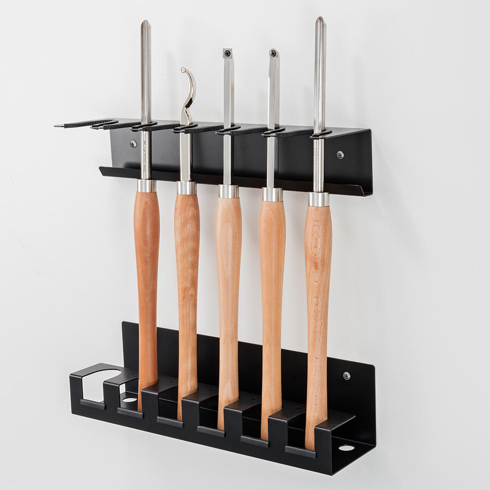 Support mural pour outils de tournage, 6 compartiments