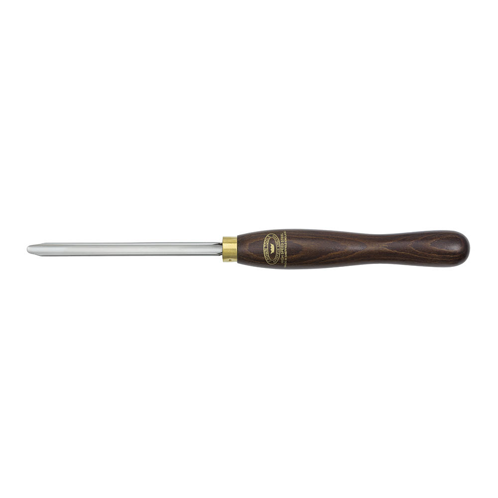 Crown® »European-style« Spindle Gouge, Stained Beech Handle, Blade Width 9 mm