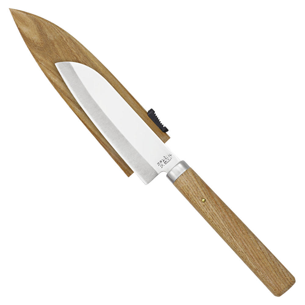 Couteau compact avec fourreau, couteau polyvalent