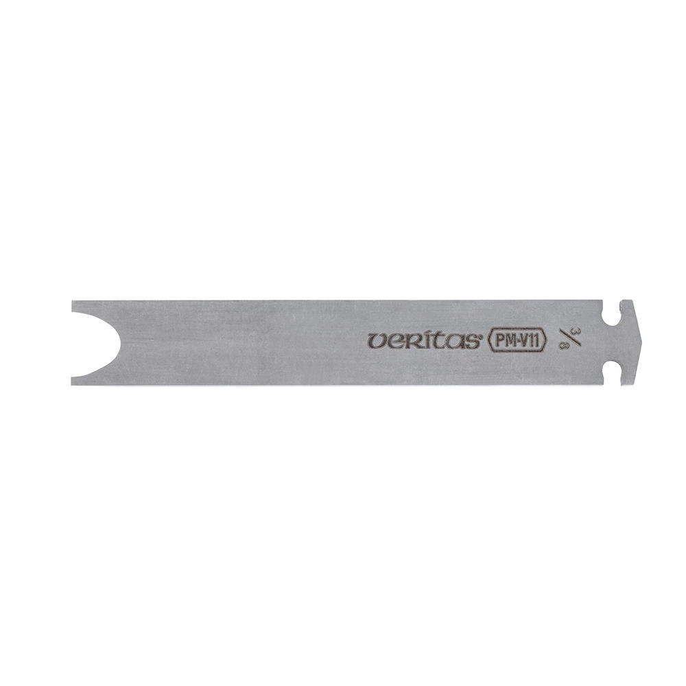 Fer pour baguette pour rabot combiné Veritas®, elliptique, ⅜ pouce, PM-V11