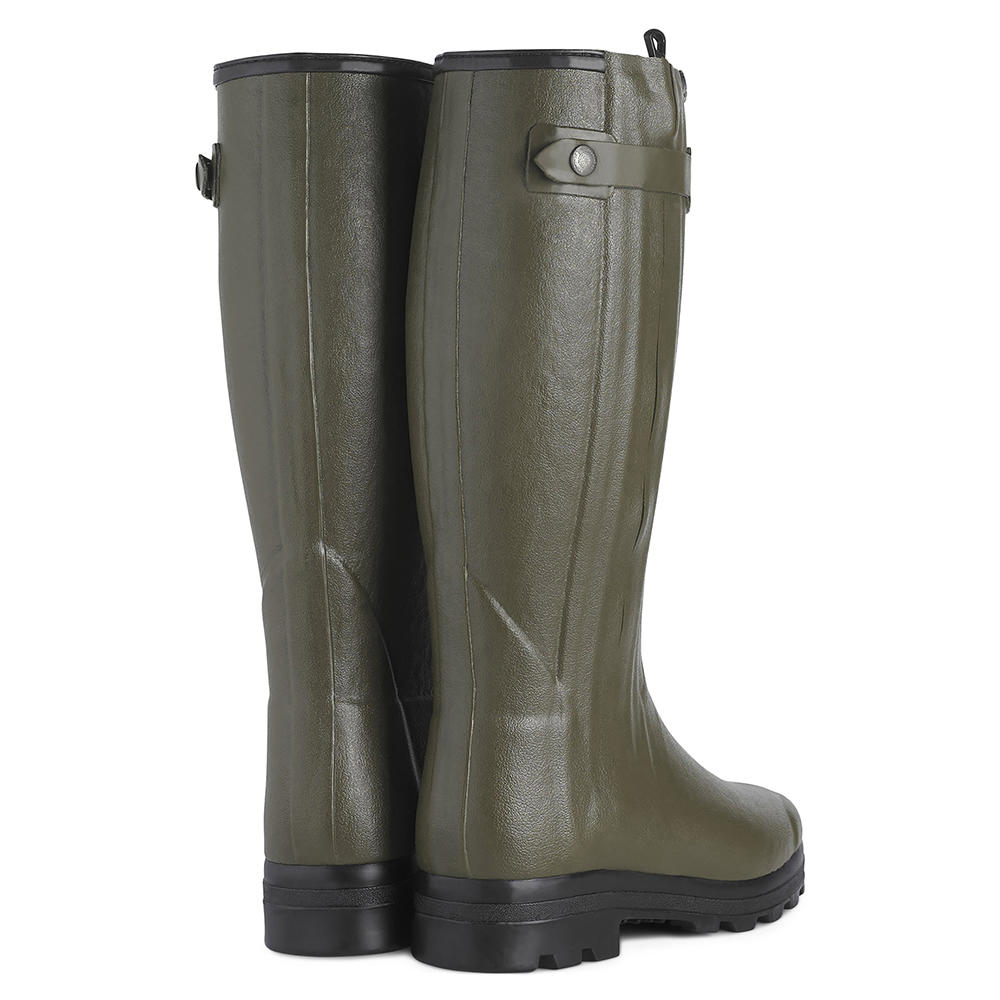 Le Chameau »Chasseur« Men's Rubber Boots, Wool Lining