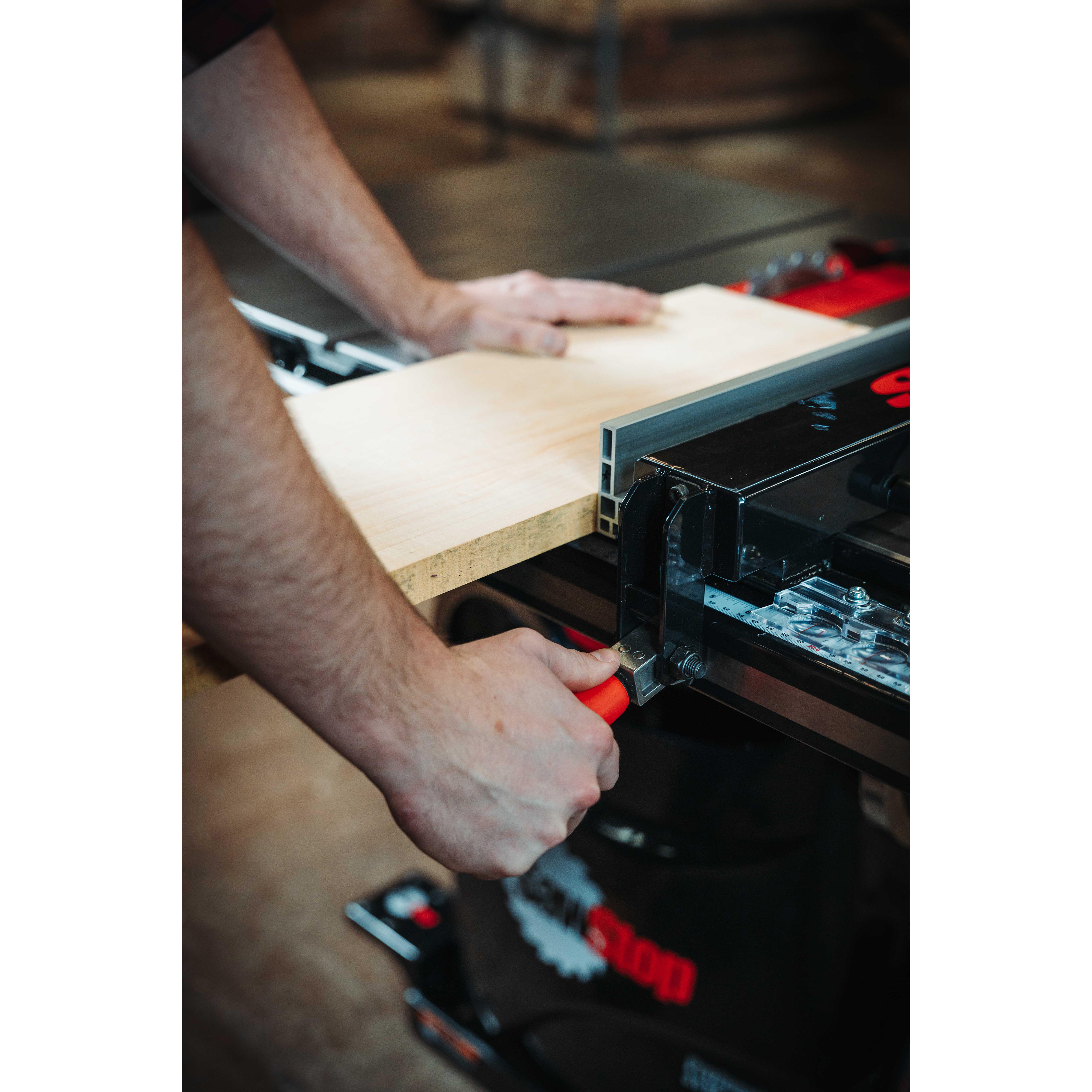 SawStop Professional Cabinet Saw, 52 Inch, incl. Overarm Dust Collection
