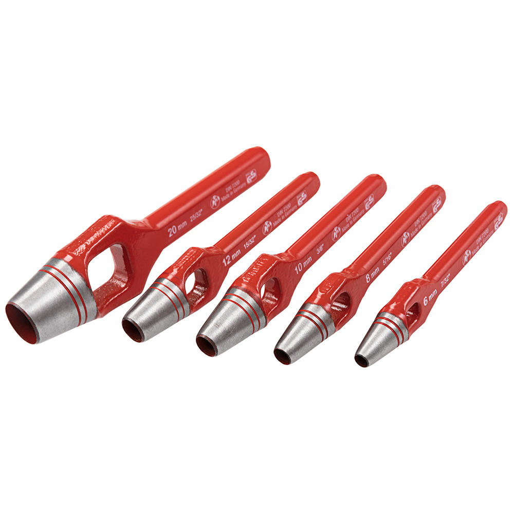 Arc Punches, 5-Piece Set
